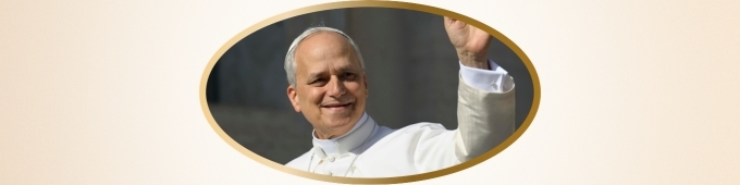 In preghiera per Papa Leone XIV